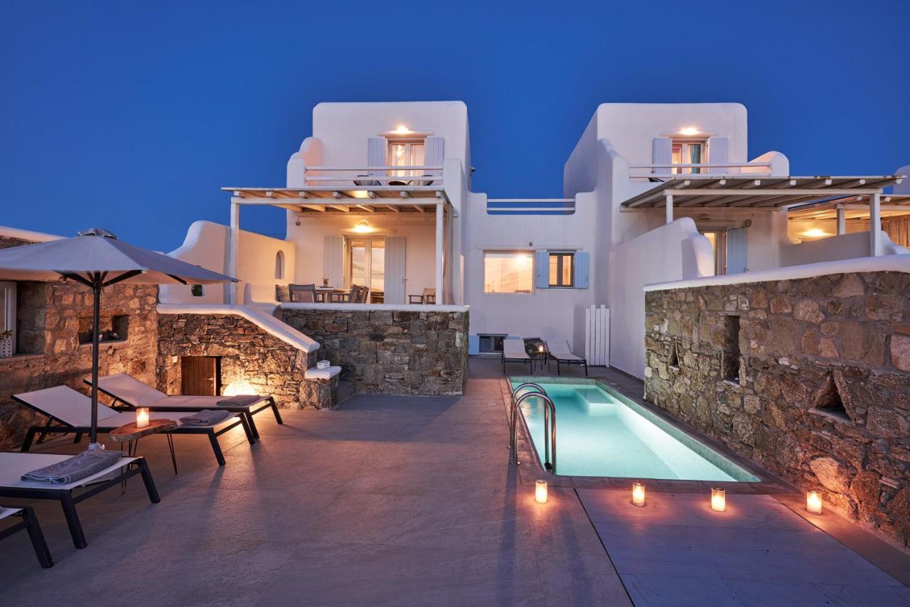 Paradisia Villas Tourlos Bagian luar foto