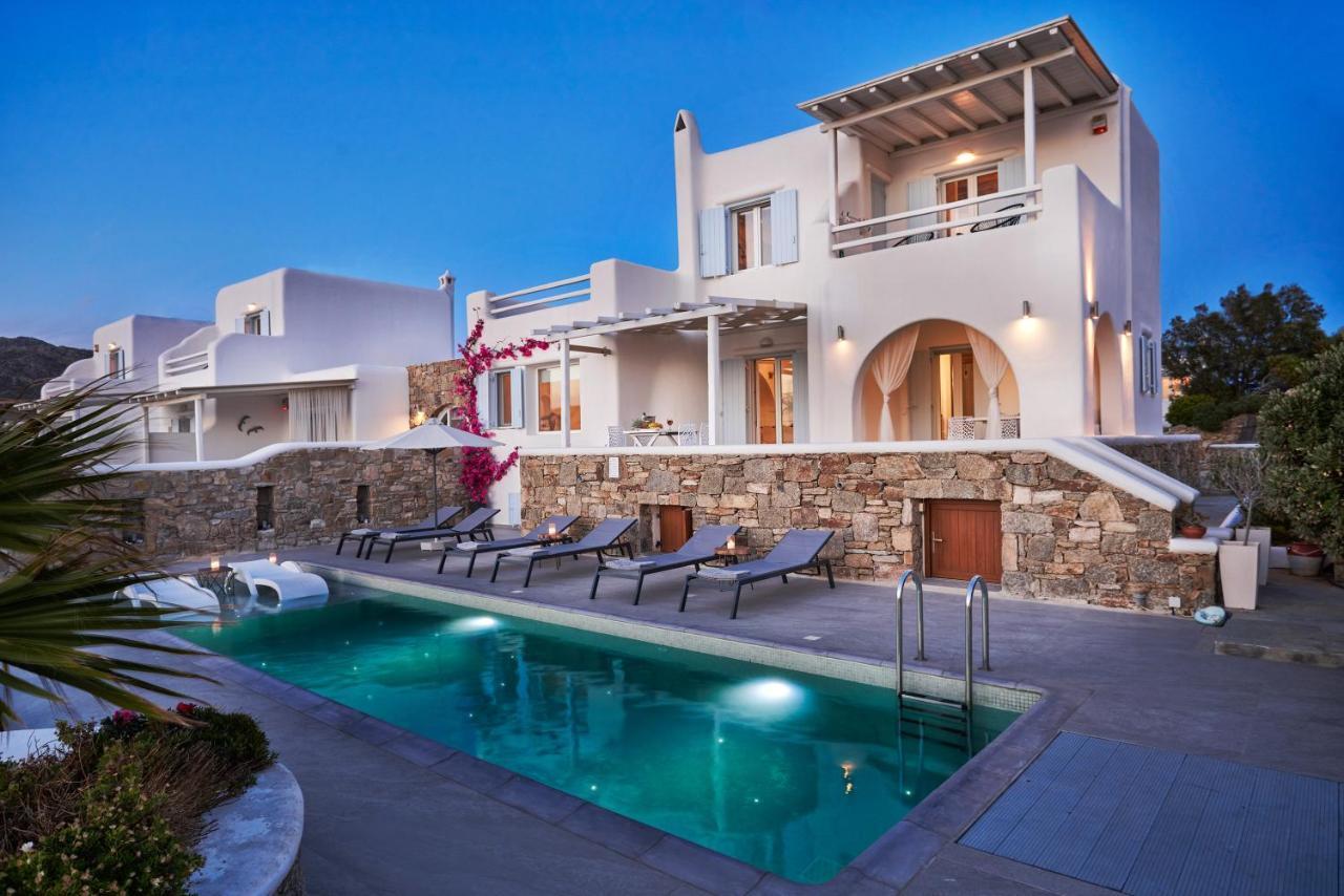Paradisia Villas Tourlos Bagian luar foto
