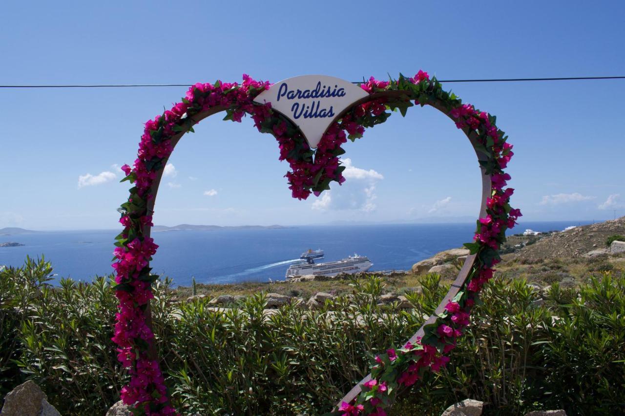 Paradisia Villas Tourlos Bagian luar foto