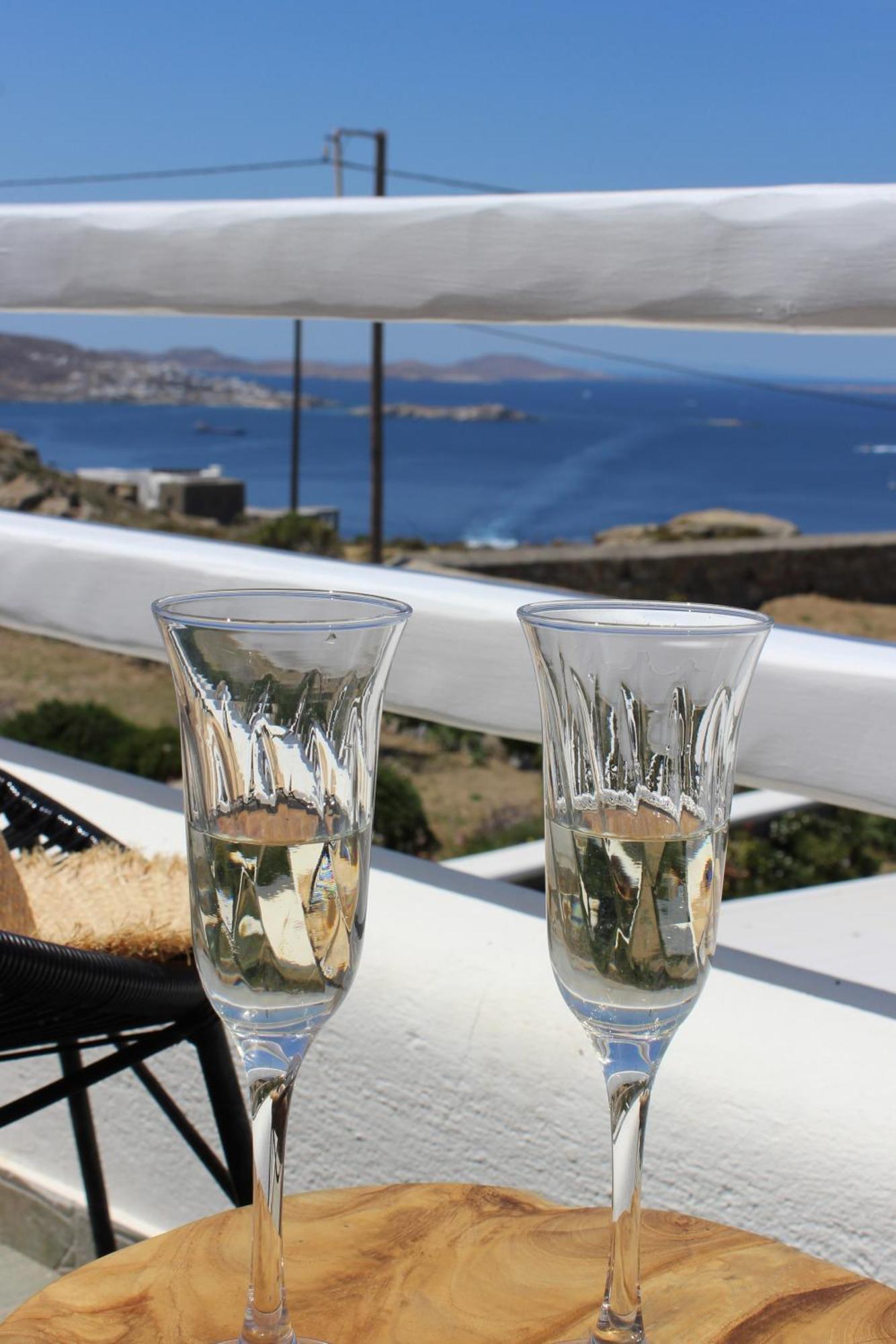 Paradisia Villas Tourlos Bagian luar foto