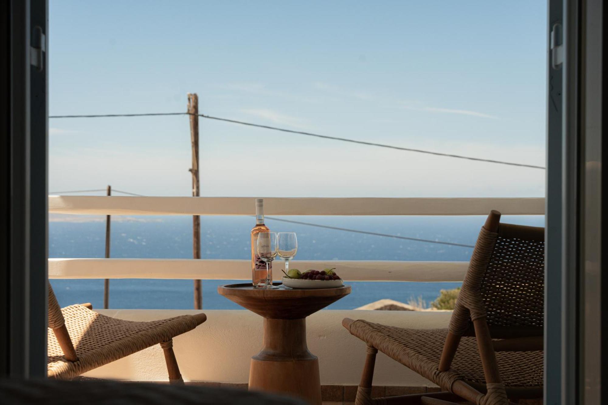 Paradisia Villas Tourlos Bagian luar foto