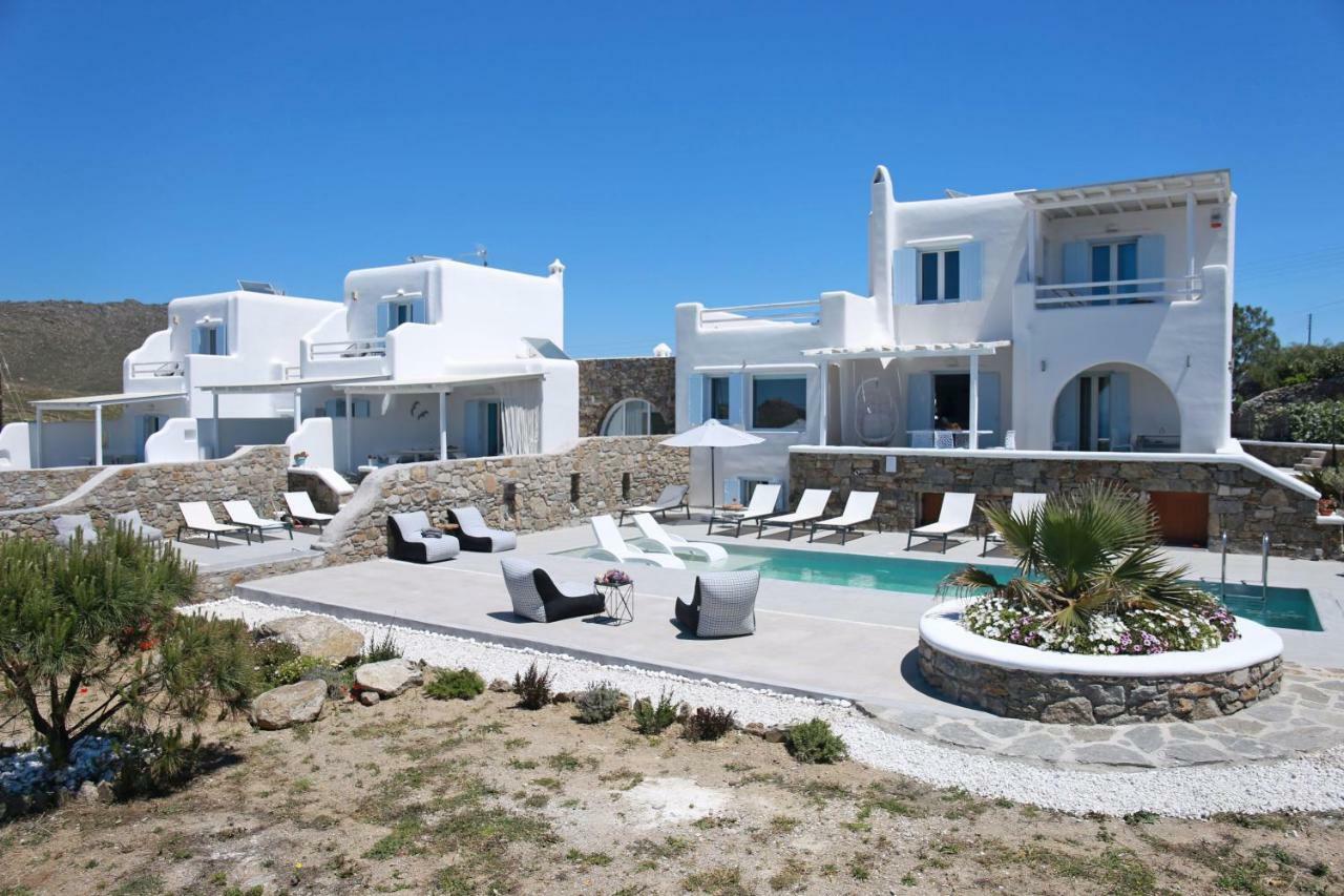 Paradisia Villas Tourlos Bagian luar foto